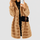 Francesca | Women's Hooded Long Shaggy Faux Coat