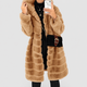 Francesca | Women's Hooded Long Shaggy Faux Coat