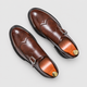 Frederic | Men's Brogue Monk-Strap Shoes with Single Buckle