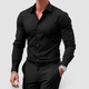 Frederick | Men's Slim-Fit Long-Sleeve Button-Front Smart Shirt