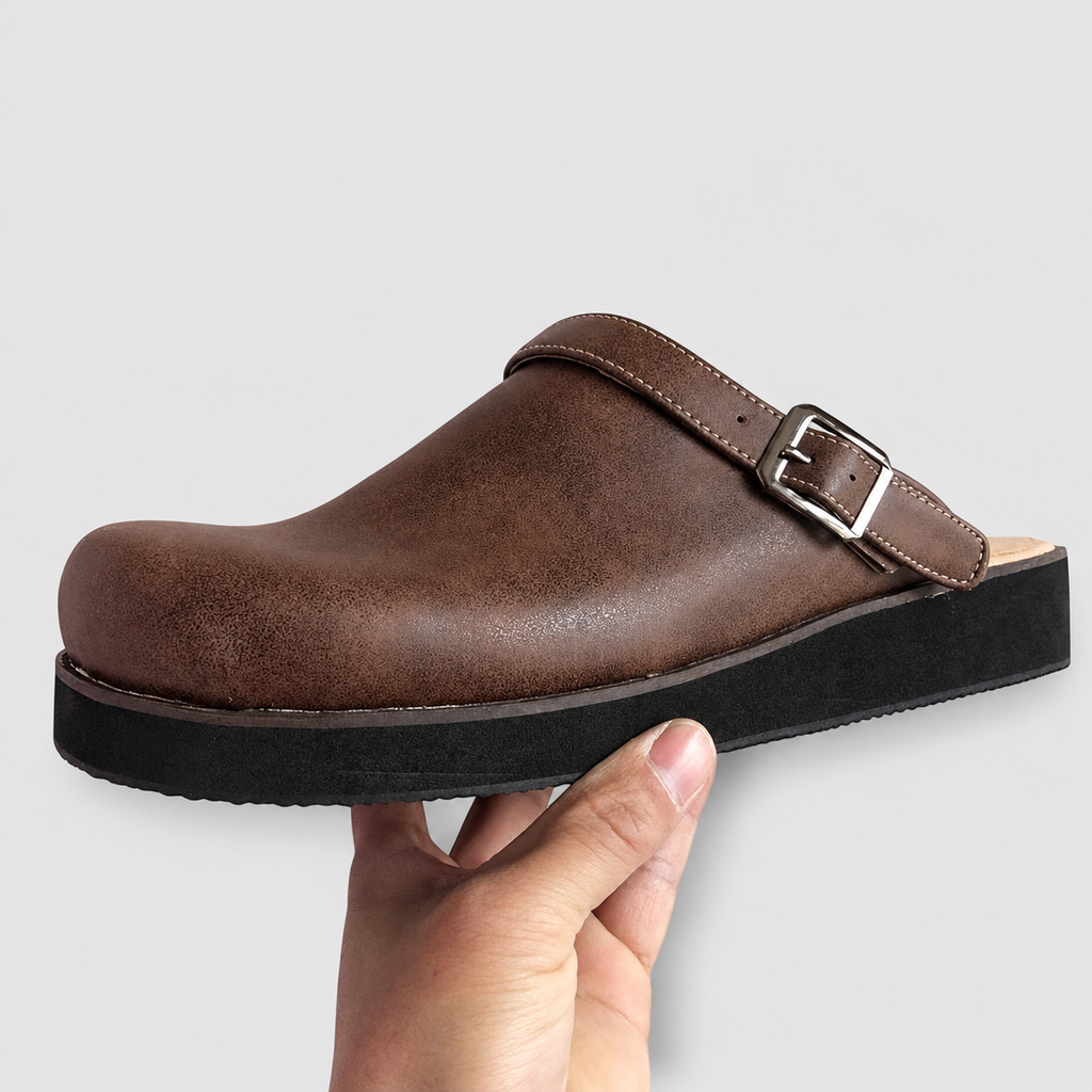 Women's Buckle-Strap Clogs — view 2