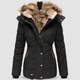 Georgina | Women's Faux Fur Hooded Puffer Jacket with Detachable Trim