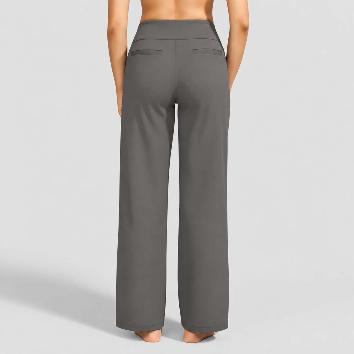 Women's Wide-Leg Stretch Trousers — view 2