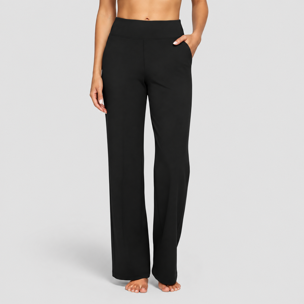 Women's Wide-Leg Stretch Trousers — view 10