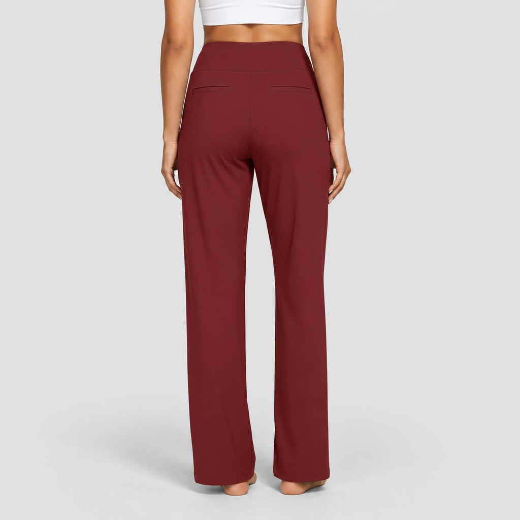 Women's Wide-Leg Stretch Trousers — view 14