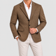 Graham | Men's Herringbone Blazer with Notch Lapels