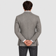 Graham | Men's Herringbone Blazer with Notch Lapels