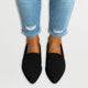 Gwenllian | Women's Pointed-Toe Loafers with a Classic Vamp Strap