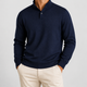 Hadrian | Men's Long-Sleeve Knitted Polo Jumper