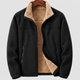 Hamish | Men's Sherpa-Lined Stand-Collar Full-Zip Fleece Jacket