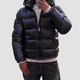 Harlan | Men's Glossy Quilted Hooded Puffer Jacket