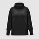 Harriet | Women's Ribbed Cowl-Neck Jumper with Button Cuffs