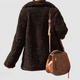 Helena | Women's Teddy Faux Fur Jacket with Notch Collar