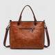 Henrietta | Women's Structured Tote Handbag with Front Pockets