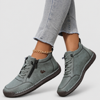 Women's Lace-Up Shoes with Side Zip — view 14