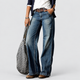 Hester | Women's Vintage-Wash Wide-Leg Jeans