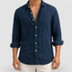 Horace | Men's Long-Sleeve Cotton Shirt with Classic Collar