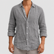 Horace | Men's Long-Sleeve Cotton Shirt with Classic Collar