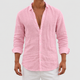 Horace | Men's Long-Sleeve Cotton Shirt with Classic Collar