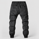 Hugh | Men's Elasticated-Waist Cuffed Cargo Trousers