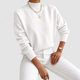 Iona | Women's Relaxed Mock-Neck Knit Jumper