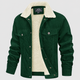 Ivor | Men's Corduroy Jacket with Sherpa-Style Collar