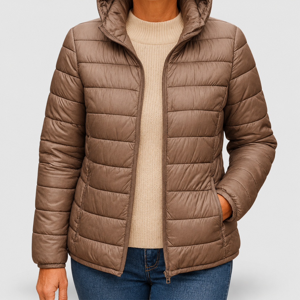 Women's Lightweight Hooded Quilted Jacket — view 1