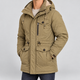 Jasper | Men's Fleece-Lined Parka with Detachable Hood and Flap Pockets