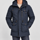 Jasper | Men's Fleece-Lined Parka with Detachable Hood and Flap Pockets