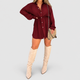 Jessamine | Women's Satin-Look Playsuit Dress