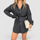 Jessamine | Women's Satin-Look Playsuit Dress