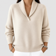 Juliet | Women's Relaxed V-Neck Knit Jumper