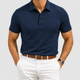 Lennox | Men's Short-Sleeve Polo Shirt in Textured Knit