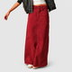 Leontine | Women's High-Waisted Denim Maxi Skirt