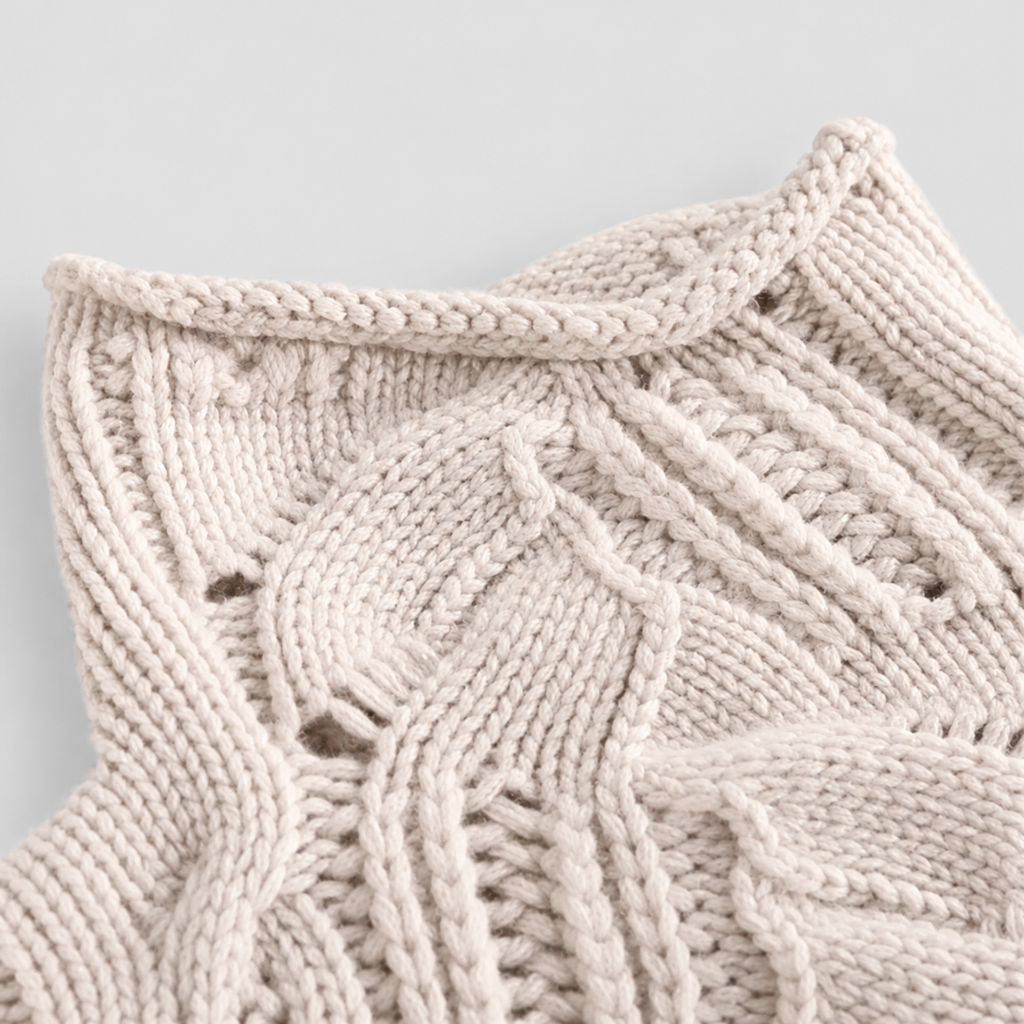 Women's Cable-Knit Roll-Neck Jumper — view 3