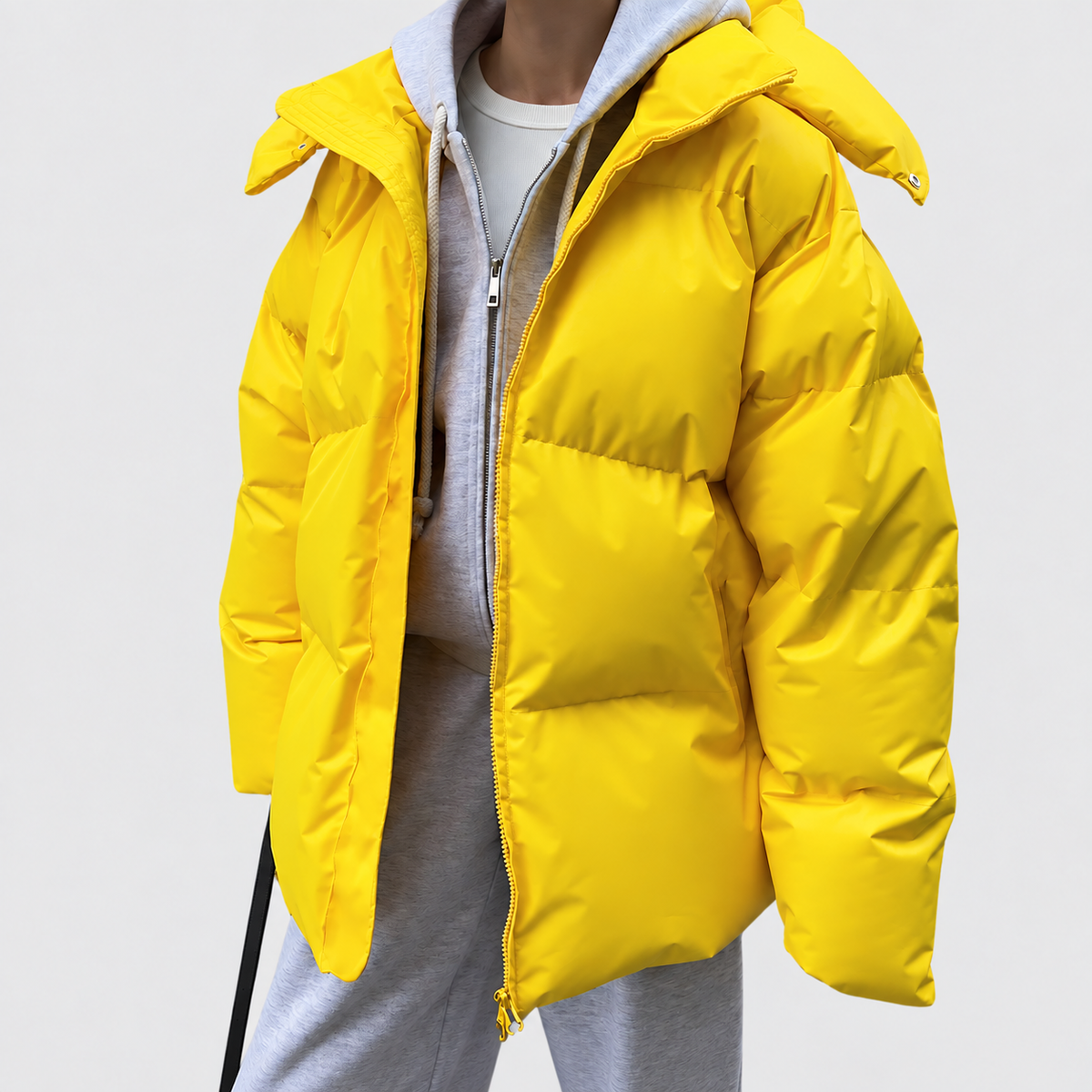 Women's Lightweight Quilted Puffer Jacket with Hood — view 4