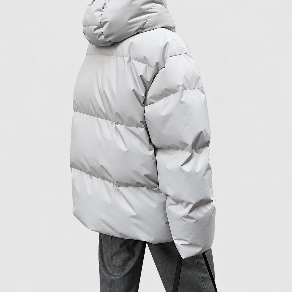 Women's Lightweight Quilted Puffer Jacket with Hood — view 5