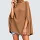 Ottilie | Women’s Cape Turtleneck Jumper with Split Sleeves