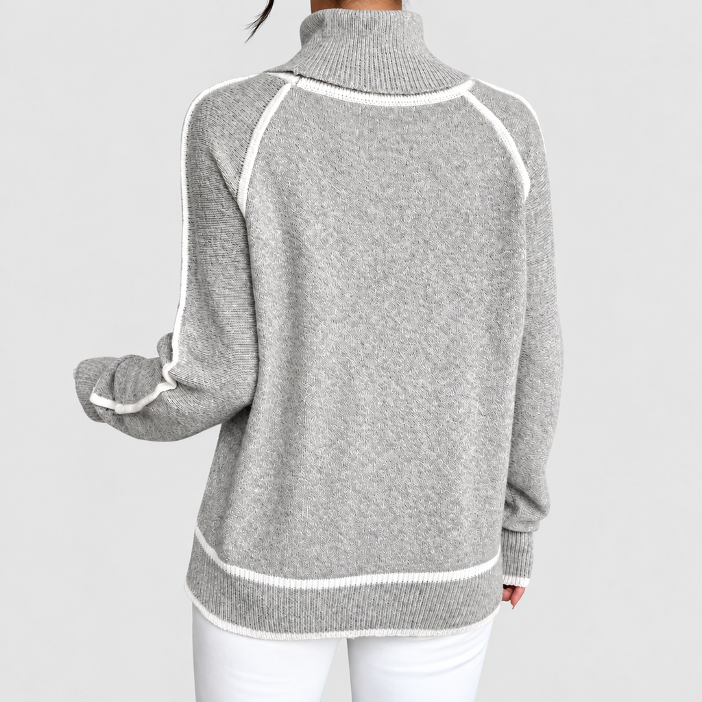 Women's Turtleneck Jumper with Long Sleeves — view 4