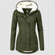 Matilda | Women’s Warm Hooded Winter Jacket with Sherpa Lining