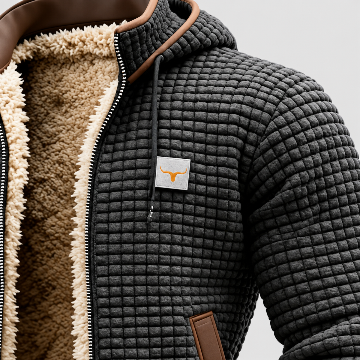 Men's Quilted Fleece-Lined Jacket — view 7