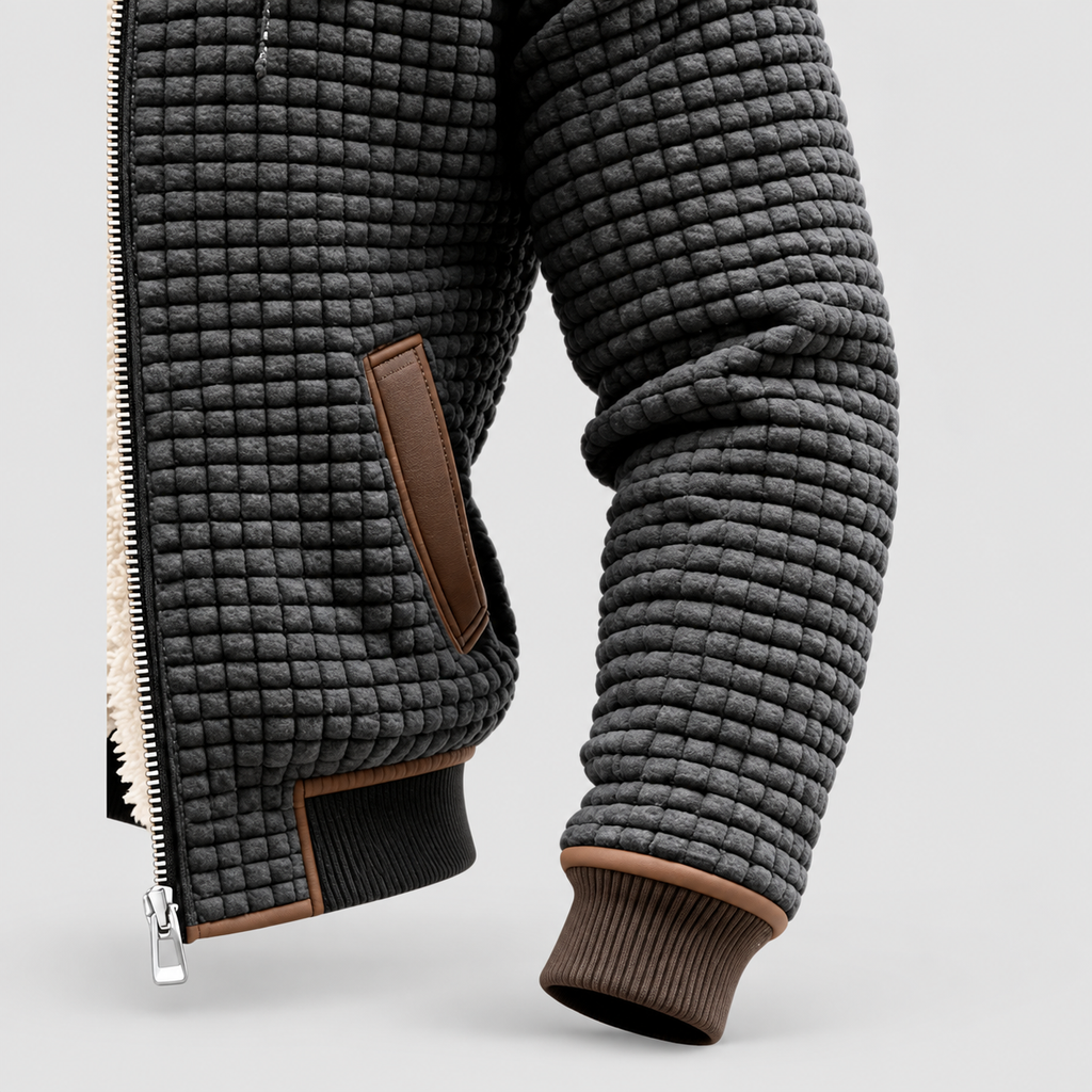 Men's Quilted Fleece-Lined Jacket — view 8
