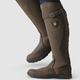 Marietta | Women's Leather-Look Knee-High Boots with Buckle Detail