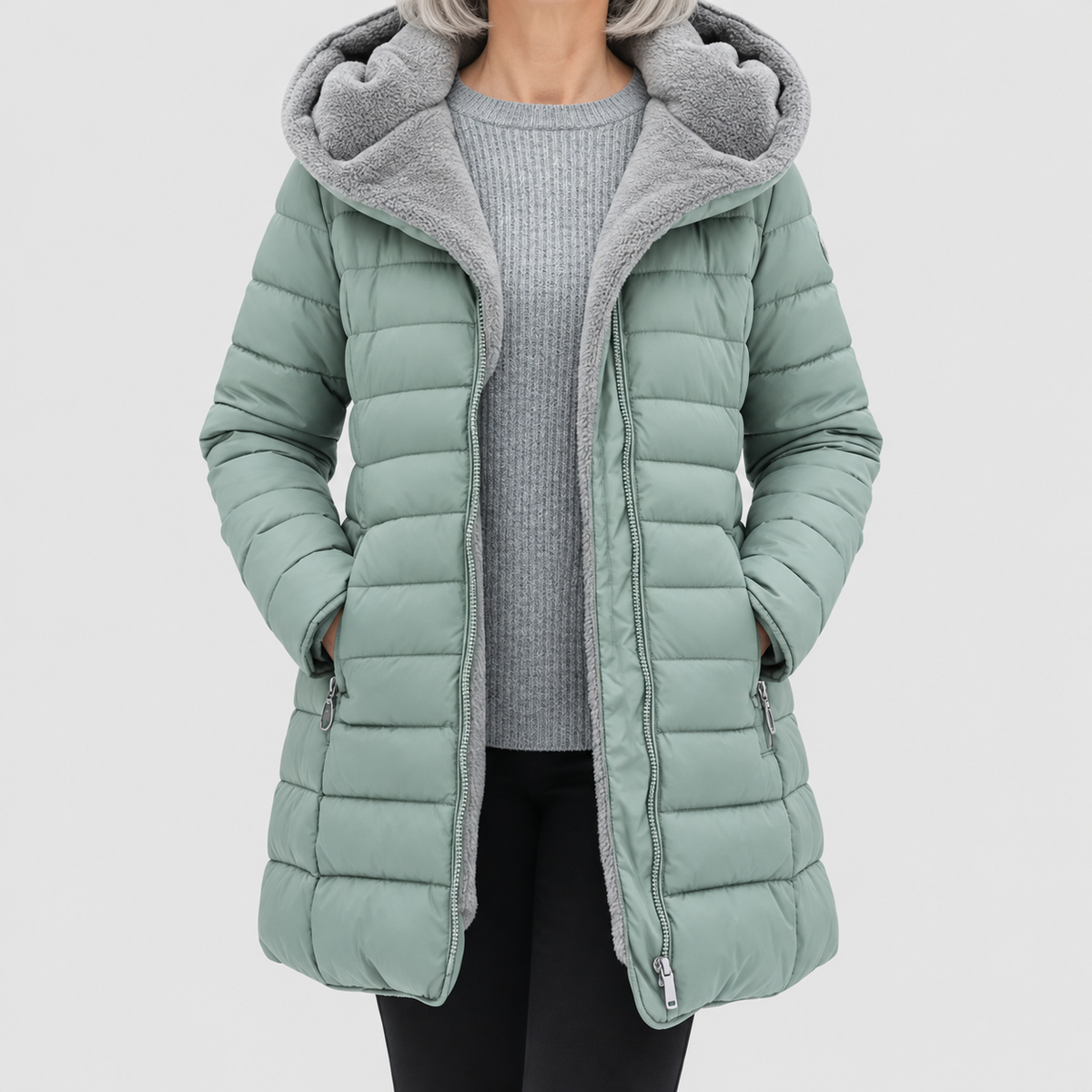 Women's Padded Winter Jacket — view 3