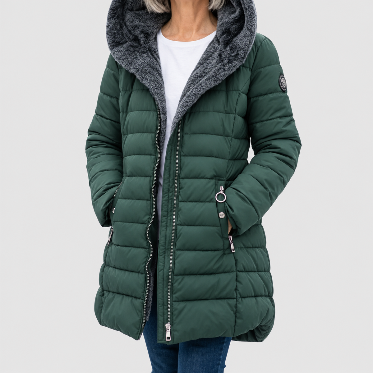 Women's Padded Winter Jacket — view 8