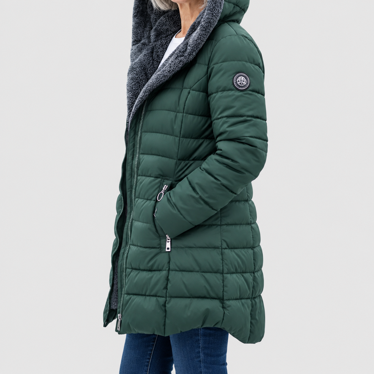 Women's Padded Winter Jacket — view 9