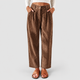 Marion | Women's High-Waist Corduroy Trousers with Pleated Front