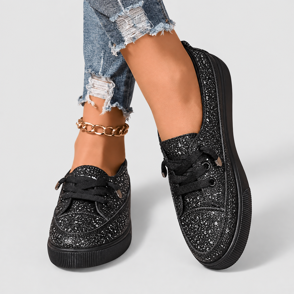 Women's Lace-Up Flat Trainers — view 8