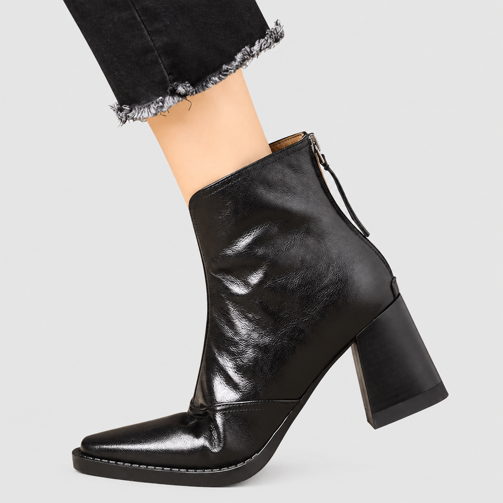 Women's Block-Heel Ankle Boots — view 5