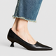 Nadia | Women's Pointed-Toe Kitten-Heel Court Shoes